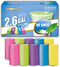 FORID Small Bathroom Trash Bags - 2.6 Gallon Colored Garbage Bags, 250 Counts, Unscented Waste Can Liners