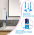 OJV 8620 Musical Electric Toothbrush for Kids, 3 Modes, 2 Min Timer, Rechargeable Sonic Toothbrush with Holder (Blue)