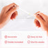 Hiqlity Packed 10 Vaginal pH Test Strips with Sterile Swabs, Feminine Health Vaginal pH Test Strips Kits, Vaginal PH