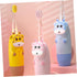 Set NOLITOY Boys and Girls-Friendly Electric Toothbrush Sonic Vibrating Soft Bristles