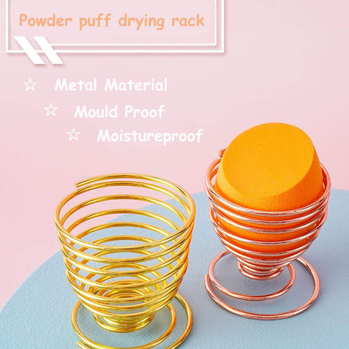 24pcs Makeup Sponge Blender Set, 21 Pcs Latex-Free Vegan Sponges with 3 Pcs Blender Holder for Liquid Cream (Style 1)