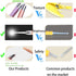 Ear Wax Removal Tool, LED Lights Ear Cleaning Kit, Updated Version, Non-Slip, BPA Free (Two Golden)
