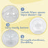 Temmgnie 100 Spoons,5 oz Pcs Clear Plastic Dessert Cups with Mini Disposable Yogurt Parfait Cup,Disposable Appetizer