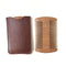 Wooden Beard Comb with PU Leather Case - Pocket Comb for Men, Fine & Coarse Teeth Grooming