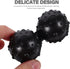 Set 2 of Silicone Peanut Massage Balls for Neck and Back Pain Relief