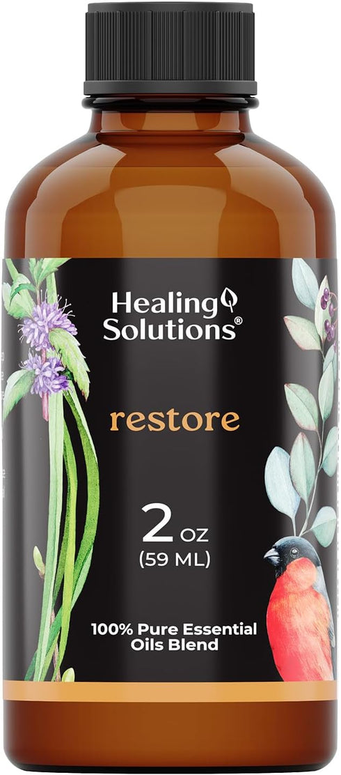 Healing Solutions Restore Blend Essential Oil, 2 Fluid Ounces