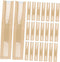LIGIGWASH 100pcs French Bread Bags with Window Oil-resistant Packaging for Homemade Bread for