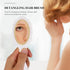 Luxshiny Vintage Handheld Mirror and Hair Brush Set, Includes Rat Tail Comb and Makeup Kits