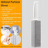 2 Pack Toilet Cleaner, Hard Water Build Up Remover with Ergonomic Handle, Pumice Stone Stain Remover Tool