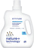 ATTITUDE Liquid Laundry Detergent, 60.8 Fl Oz, EWG Verified, 36 Loads, HE Compatible, Vegan, Wildflowers