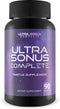 Tinnitus Supplement - Garlic Turmeric Vitamin C Max Formula for Reduced Inflammation & Ear Ringing, Natural Herbal