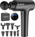 Massage Gun Deep Tissue Percussion Massager for Athletes, Muscle Pain Relief with 10 Massage Heads & 20 Speeds