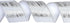 Christmas Ribbon Wired, 6 Rolls 2.5 Inch 36 Yard Silver Sheer Glitter Organza for Tree, Gift Wrapping, Crafts
