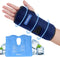 Wrist Ice Pack for Carpal Tunnel - Reusable Hot Cold Therapy Hand Ice Pack Wrap for Hand Surgery, Rheumatoid,
