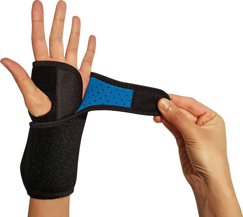 RiptGear Adjustable Carpal Tunnel Wrist Brace Support for Women and Men - Right Hand Compression Splint