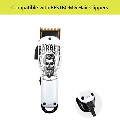 Replacement BESTBOMG Hair Clippers Charger Cable Compatible with BESTBOMG Hair Clippers Charger Cord