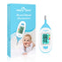 Baby Rectal Thermometer with Fever Indicator, Easy@Home Digital Thermometer with LCD Display for Newborns