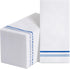 Hunanyume 50 Disposable Paper Hand Towels for Bathroom, Decorative Linen Feel Guest Towels,