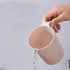 Jeanoko Portable Lightweight Mouthwash Mug for Travel and Home Use, Minimalist Toothbrush Cup for Bathroom Material