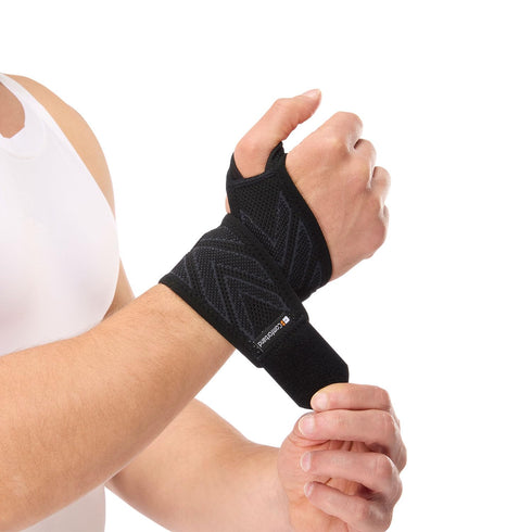 Comfort Wrist Support Brace for Wrist Pain Relief, Arthritis, Tendonitis, Wrist Sprain, Strain – Fits Right or Left Hand, Men & Women
