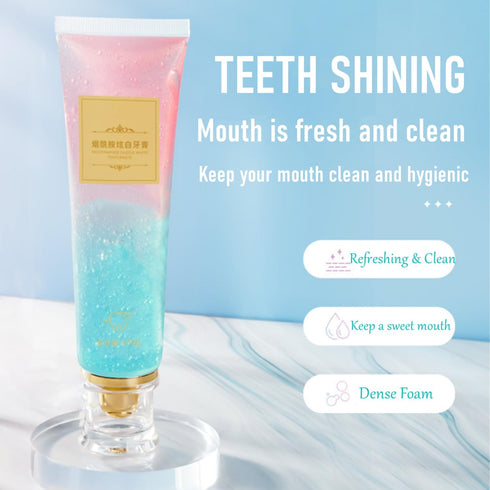 YG LianKai 2PC Niacinamide Toothpaste, Niacinamide Whitening Toothpaste, Intensive Nicotinamide White Teeth, Fresh