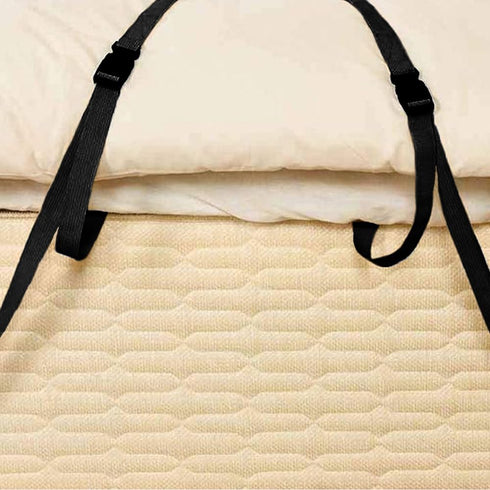 Topwon Bed Ladder Assist Get Up Helper - Pull Up Assist Device with Handle Strap - Sit Up Hoist for Elderly, Senior