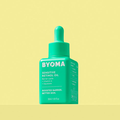 BYOMA Sensitive Retinol Oil, 1.01 fl oz - Face Oil with Retinol, Squalane & Vitamin A for Sensitive Skin