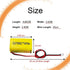 KBT KEEP BETTER TECH 4.8V 1000mAh 2Pin 2.54 685896020, N700AAC-F22C/C, CXL6VB, ANIC0938, NIC0939(2-Pack) KBT AA Size