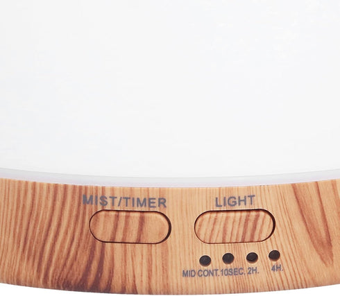 Room(#2) Air Humidifier, Automatically Shut Down Aromatherapy Humidifier Essential Oil Diffuser LED Humidifier for Home