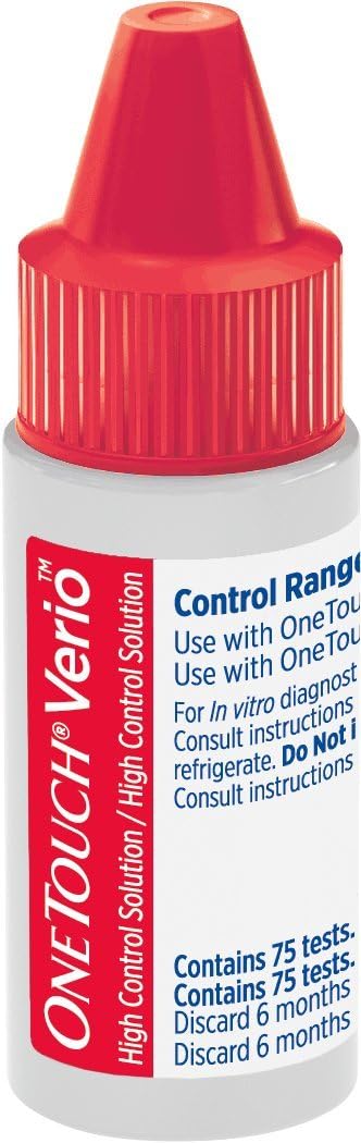 OneTouch Verio Control Solution, High, .13 fl oz