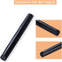 Toothbrush Travel Case, Plastic Holder with Air Hole Design, More Toothbrush Tube Container for Daily Use (Black)