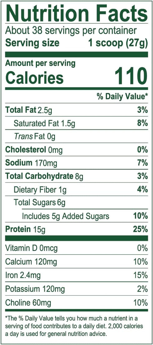 Vega Protein Made Simple, Dark Chocolate, Stevia Free Vegan Protein Powder, 36.3oz (2 lbs 4.3 oz)