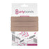 Large Hair Ties for Thick, Heavy or Curly Hair - Non-Slip, Non-Damage Seamless Women's Ponytail Scrunchies - Lt Brown,