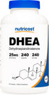 Nutricost DHEA 25mg - 240 Capsules, Gluten Free, Soy Free, Non-GMO Supplement