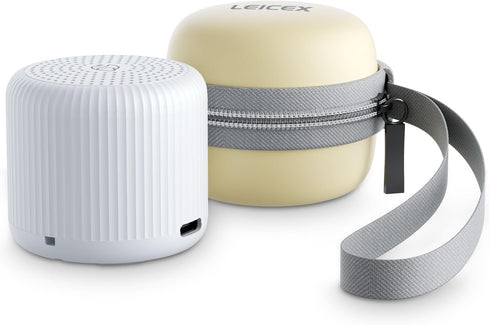 LEICEX Portable Sound Machine + Travel Case, Mini White Noise Machine for