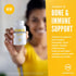 NBI High Potency Vitamin D3 125 mcg (5000 IU) Softgels with Rosemary Extract Antioxidants for Bone & Immunity Support