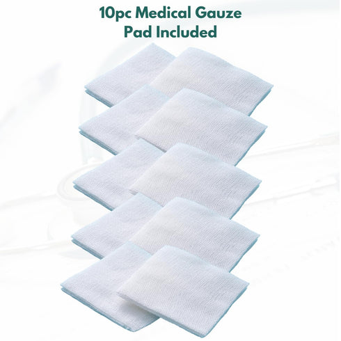 Hypoallergenic Transparent Surgical Tape 1 inch x 10yd |4 Rolls Waterproof,Clear| Medical Tape for Skin, Dressings and Face| First Aid Bandage Tape for Sensitive Skin