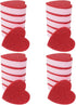Heart Shaped Sponge - Dual-Sided Kitchen Scrubber for Washing Dishes, 24 Pack Pink