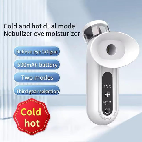 TsoLay Nano Eye Mist Steam Sprayer, Mini Eye Moisturizing Cleaning Soothing Steamer, Eye Care Mist Sprayer Treatments