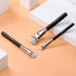 TEOYALL Large Dense Flat Angled Foundation Brush - Kabuki Brush for Liquid Cream Powder Makeup
