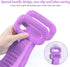 Inmorven Back Scrubber for Shower, Extra Long Silicone Exfoliating Body Brush with Handle for Men and Women (30