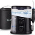 Premium Water Flosser with 10 Pressure Settings, XL 1L Tank, Carry Case, Ultrasonic Plaque Removal, 9 Special Nozzles