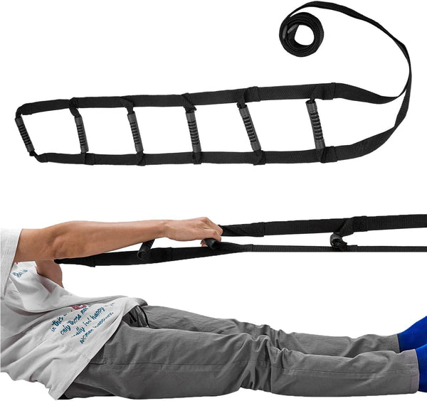 Pull Up Bed Ladder Assist,Assist Device with Handle Grips,Adjustable Length Bed Lift,