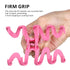 NOLITOY 8Pcs Hair Clips for Women, 4 Inch Large Jelly Wave Hair Claw Clips for Thick Hair