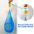 4 Gallon Thicken Value Small Colorful Trash Bags with Handle, 200 Counts for Bathroom, Bedroom, Office