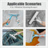 MVLIAST 3 1 3 1 in Window Cleaning Scraper, in Window Cleaner Squeegee, Scraper for Cleaning Windows, All-Purpose