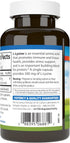 Carlson Labs L-Lysine, 500mg, 100 Capsules