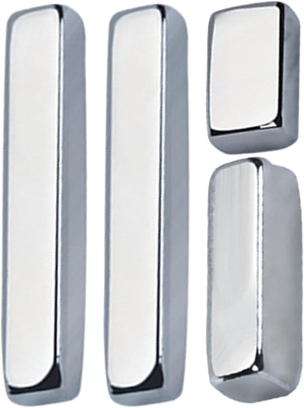Silver Magnetic Wand for 3D Cat Eyes, Multifunctional Nail Tool with Long Strip Magnet for DIY Manicure - Gel Polish Art