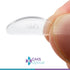 GMS Optical 1.8mm Reg-Thin/18mm Long Length Anti-Slip Adhesive Contoured Silicone Nose Pads for Glasses (5 Pair)