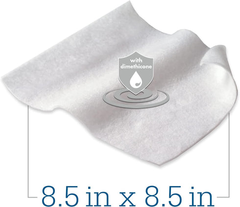 Comfort Shield Barrier Cream Cloths - Incontinence Skin Care Wipes - 3 cloths/pk #7503 (1 Package, 3 Wipes)